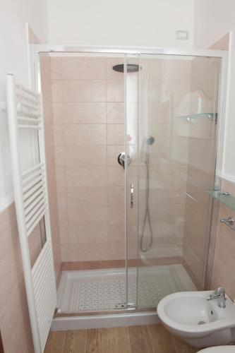 Koupelna v ubytování B&B L' Antica Fonte