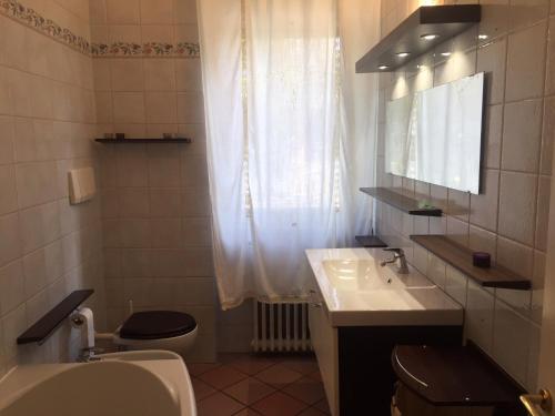 Kúpeľňa v ubytovaní La Villa Del Cedro