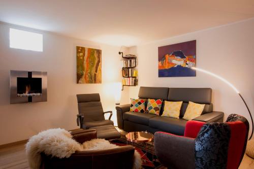 Posezení v ubytování Laterale Residences Riquewihr