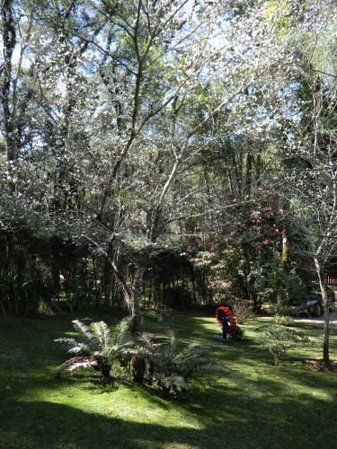 Taman di luar Recanto dos Kerr
