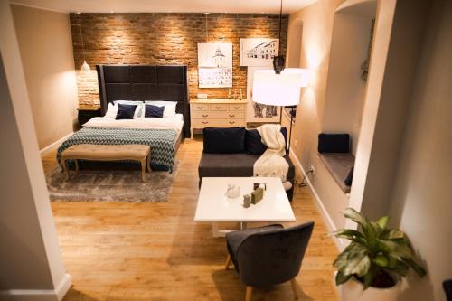 Ένα ή περισσότερα κρεβάτια σε δωμάτιο στο Quiboo