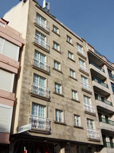 Το κτήριο όπου στεγάζεται  το διαμέρισμα