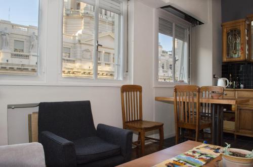 Prostor za sedenje u objektu Apartamento La Diagonal