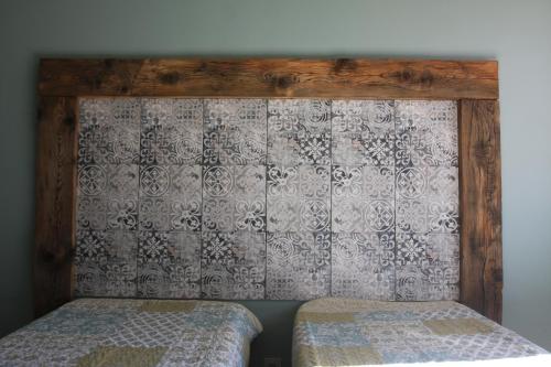 Cama o camas de una habitación en Kernavės centras
