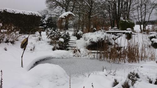 "Un matin au jardin" en invierno
