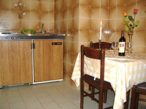 A kitchen or kitchenette at Rantos Apartments