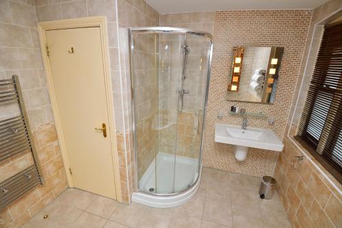 
A bathroom at Angmering Manor Hotel
