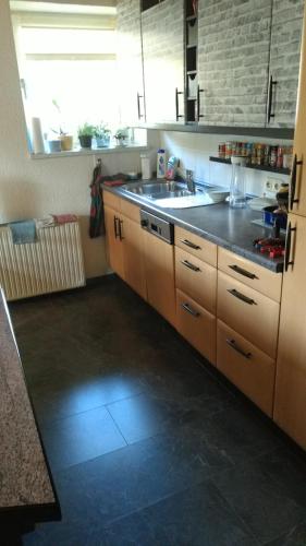 Kuchyň nebo kuchyňský kout v ubytování Privat Zimmer in Coppenbrügge