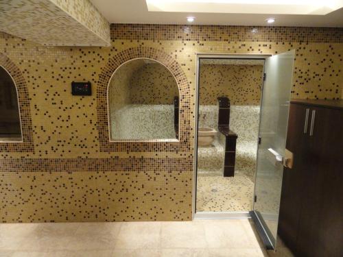 Koupelna v ubytování Ema Hotel Bansko