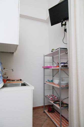 Cuina o zona de cuina de B&B Napoli Plebiscito