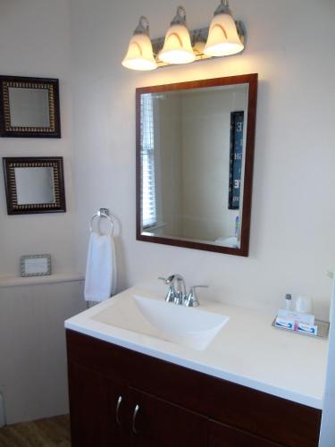Bilik mandi di The Charleston Inn Hendersonville NC