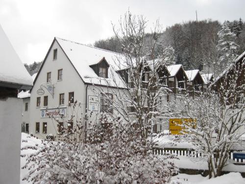 冬のHotel & Landgasthof Forsthofの様子
