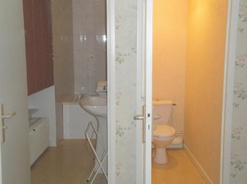 Koupelna v ubytování Hotel Magne