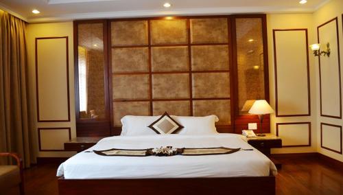 Katil atau katil-katil dalam bilik di An Loc Hotel & Spa