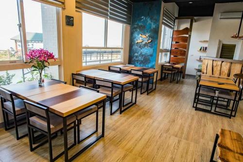 Restaurant o un lloc per menjar a YUN-JIN Villa Matsu