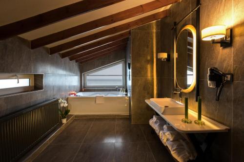 Kúpeľňa v ubytovaní Marin Otel & Restaurant