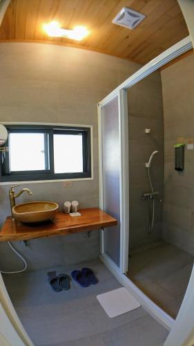 Salle de bains dans l'établissement Hoka in Sanyi
