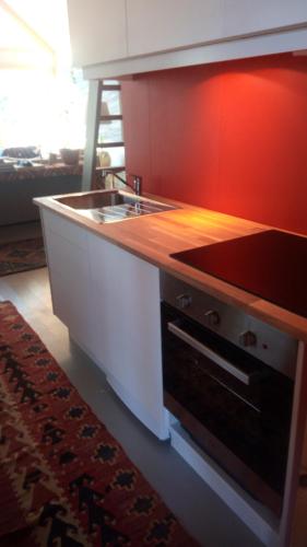 Dapur atau dapur kecil di Art Studio