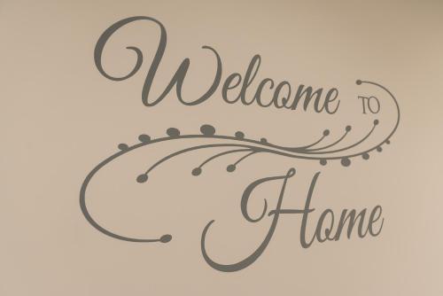 a welcome to frame with a textelcome to frame fame at Residence del sole Manfredonia in Manfredonia