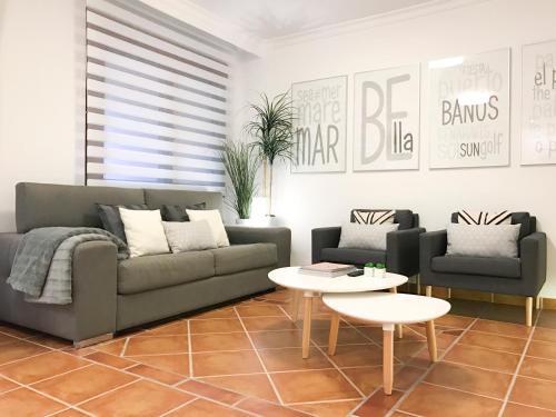 Гостиная зона в Apartment Design Marbella