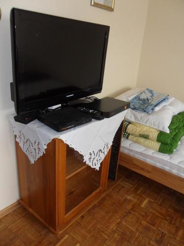 TV a/nebo společenská místnost v ubytování Apartament Widokowy