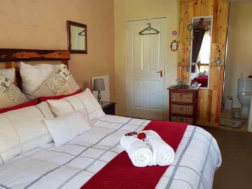 Cama o camas de una habitación en Thaba Lapeng Mountain Escape