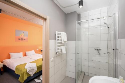 Jam Hotel Hnatyuka tesisinde bir banyo