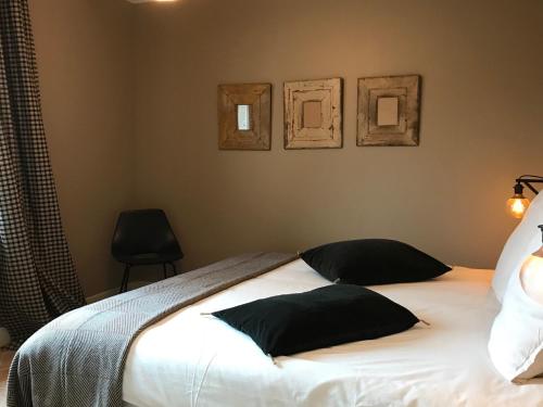 Katil atau katil-katil dalam bilik di Le Loft des Artistes