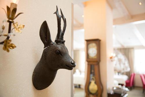 Postel nebo postele na pokoji v ubytování Hotel Bergwelt