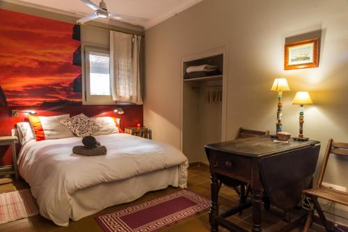 Posteľ alebo postele v izbe v ubytovaní Marakasa B&B