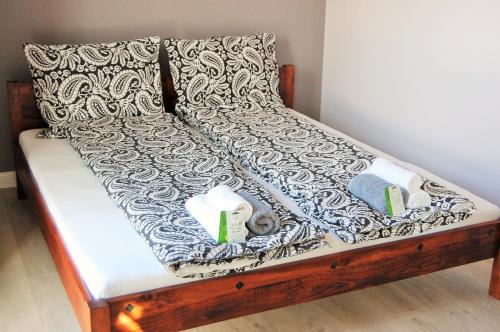 Posteľ alebo postele v izbe v ubytovaní Gray