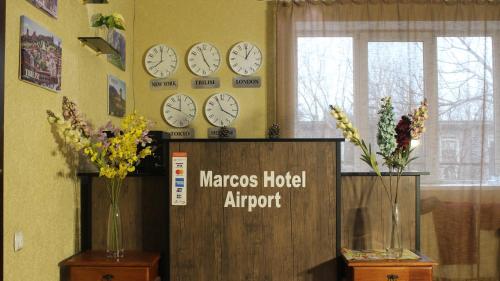 Certifikát, hodnocení, plakát nebo jiný dokument vystavený v ubytování Marcos Hotel