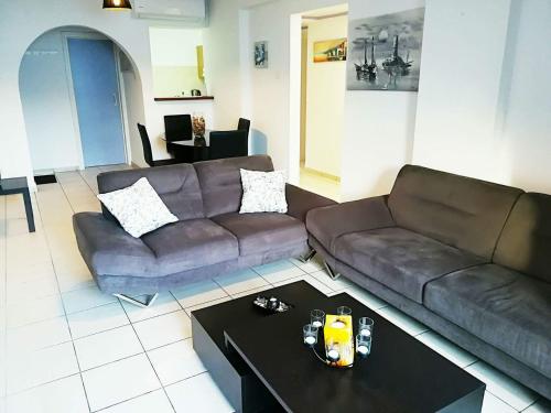 Χώρος καθιστικού στο Mike's Basilica apartment