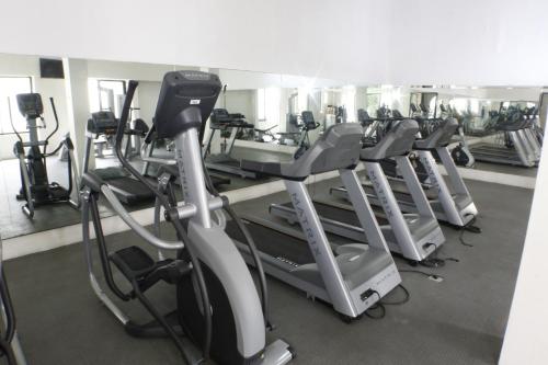 Gimnasio o instalaciones de fitness de Radisson Hotel & Convention Center Toluca