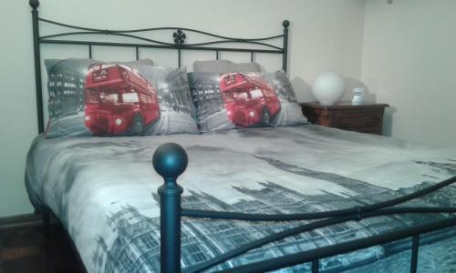 Letto o letti in una camera di Bed and Breakfast San Valentino