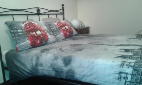 Letto o letti in una camera di Bed and Breakfast San Valentino