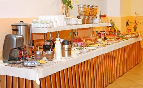 Mad på bed and breakfast-stedet eller i nærheden