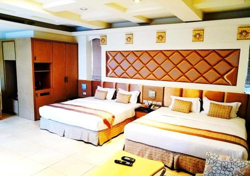 Voodi või voodid majutusasutuse Borabora B&B toas