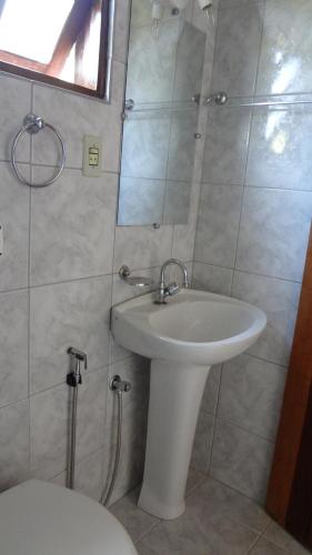 Kupatilo u objektu Mirante do Vale