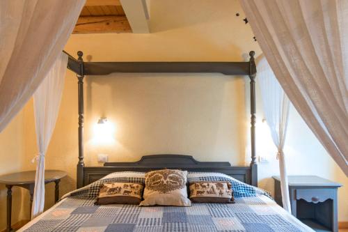 Cama o camas de una habitación en Locanda Viaverde Lessinia
