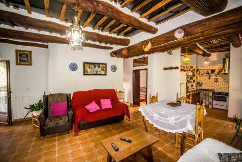 Posezení v ubytování Casa el Portón