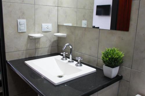 Ένα μπάνιο στο Cabañas Paititi