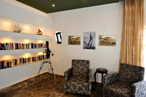 Biblioteca en el apartahotel