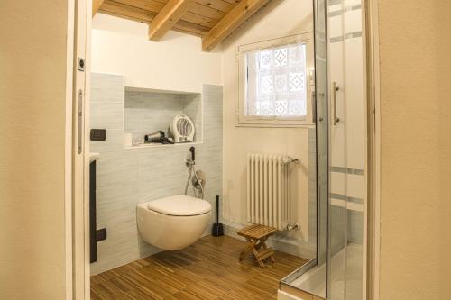 A bathroom at Casa Rosa