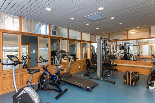 The fitness centre and/or fitness facilities at Copthorne Solway Park, Wairarapa