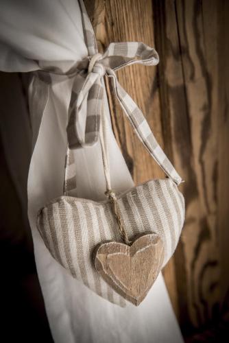 a pair of panties with a heart on them at Berry House in Vigolo Vattaro
