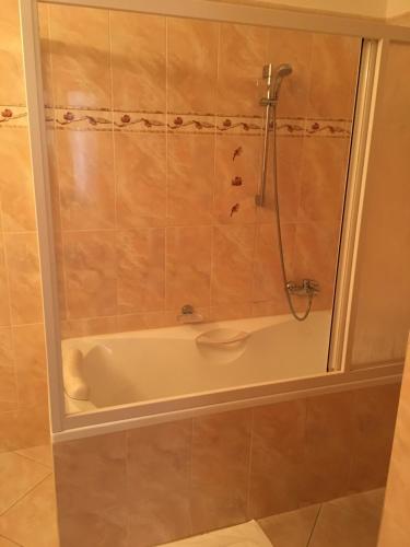 Koupelna v ubytování Hotel Pegas Brno