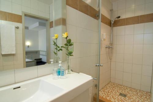 Hotel Kempf tesisinde bir banyo