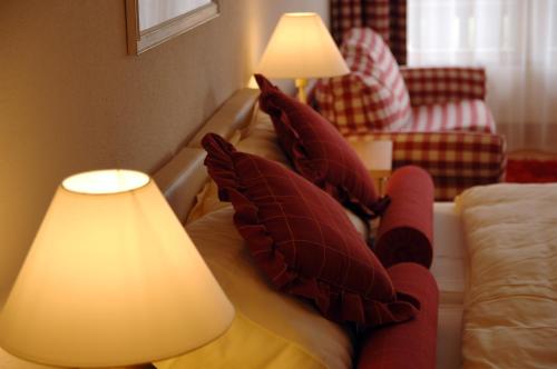 Χώρος καθιστικού στο Chalet-Hotel Beau-Site