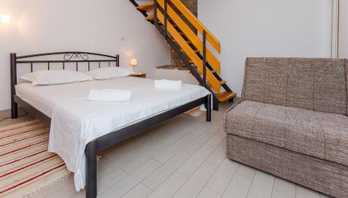 Ένα ή περισσότερα κρεβάτια σε δωμάτιο στο House Gordana